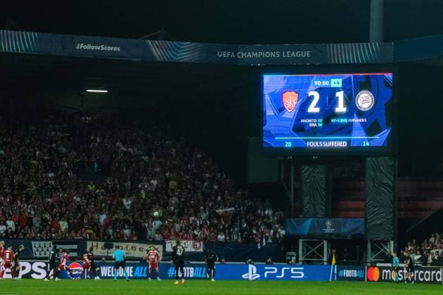 Illustration FOOTBALL : Stade Brestois vs SK Sturm Graz - Ligue des Champions - 1ére Journée - 19 09 2024 BaptisteAutissier Panoramic 
