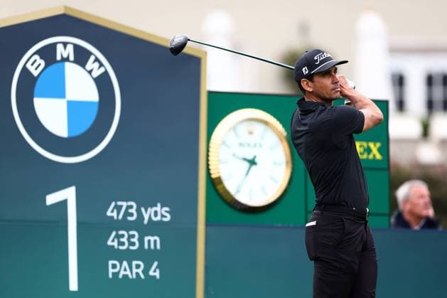 Rafa Cabrera Bello of Spain during his round. BMW PGA, Golf Herren Championship, Day Two, Golf, Wentworth, Surrey, UK - 20 Sep 2024  Copyright: xJamesxMarsh Shutterstockx 14730222ah