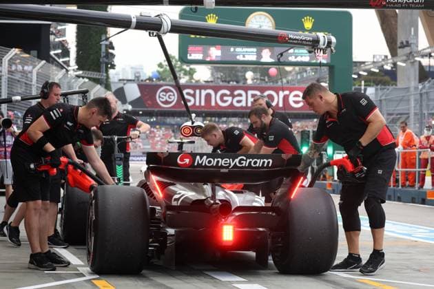 FORMULA 1 SINGAPORE AIRLINES SINGAPORE GRAND PRIX 2024 20.09.2024, Marina Bay Street Circuit, Singapore, FORMULA 1 SINGAPORE AIRLINES SINGAPORE GRAND PRIX 2024,im Bild Nico Hülkenberg (DEU), MoneyGram Haas F1 Team