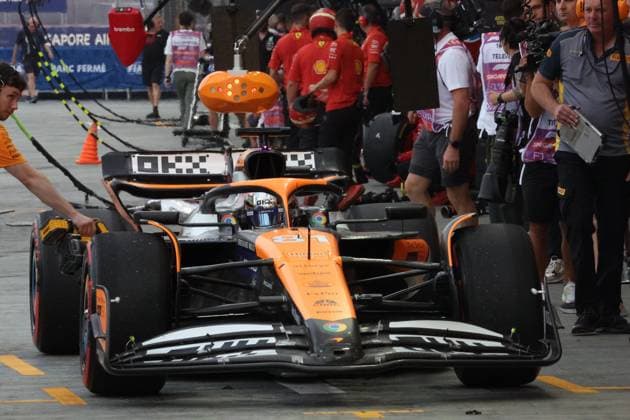 FORMULA 1 SINGAPORE AIRLINES SINGAPORE GRAND PRIX 2024 20.09.2024, Marina Bay Street Circuit, Singapore, FORMULA 1 SINGAPORE AIRLINES SINGAPORE GRAND PRIX 2024,im Bild Oscar Piastri (AUS), McLaren F1 Team
