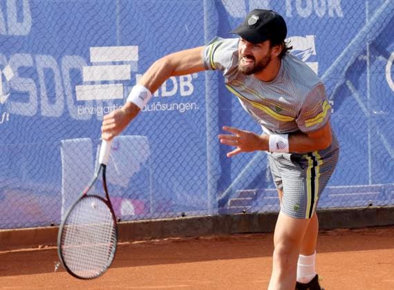 TENNIS - Bad Waltersdorf Trophy BAD WALTERSDORF,AUSTRIA,20.SEP.24 - TENNIS - ATP, Tennis Herren Challenger Tour, Bad Waltersdorf Trophy. Image shows Nicolas Moreno de Alboran (USA).  GEPAxpictures xHansxOberlaender