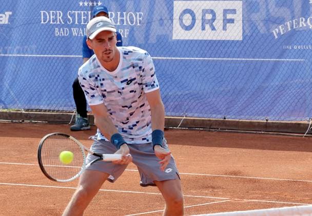 TENNIS - Bad Waltersdorf Trophy BAD WALTERSDORF,AUSTRIA,20.SEP.24 - TENNIS - ATP, Tennis Herren Challenger Tour, Bad Waltersdorf Trophy. Image shows Geoffrey Blancaneaux (FRA).  GEPAxpictures xHansxOberlaender