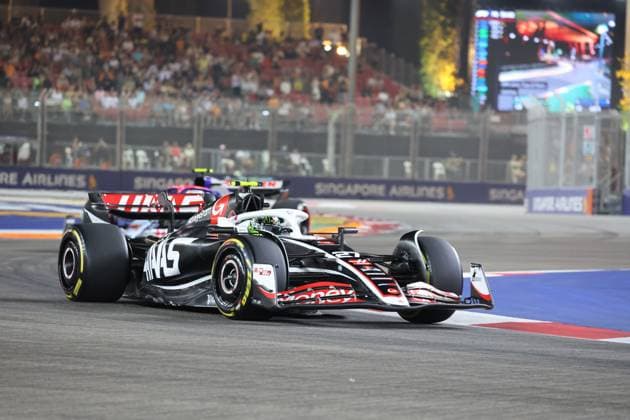 20.09.2024, Marina Bay Street Circuit, Singapore, FORMULA 1 SINGAPORE AIRLINES SINGAPORE GRAND PRIX 2024,im Bild Nico Hülkenberg (DEU), MoneyGram Haas F1 Team Defodi-506_20240920_hbr_0066