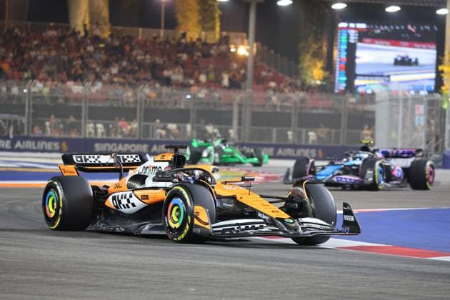20.09.2024, Marina Bay Street Circuit, Singapore, FORMULA 1 SINGAPORE AIRLINES SINGAPORE GRAND PRIX 2024,im Bild Oscar Piastri (AUS), McLaren F1 Team Defodi-506_20240920_hbr_0069