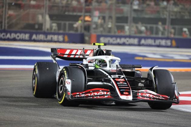 20.09.2024, Marina Bay Street Circuit, Singapore, FORMULA 1 SINGAPORE AIRLINES SINGAPORE GRAND PRIX 2024,im Bild Nico Hülkenberg (DEU), MoneyGram Haas F1 Team Defodi-506_20240920_hbr_0085