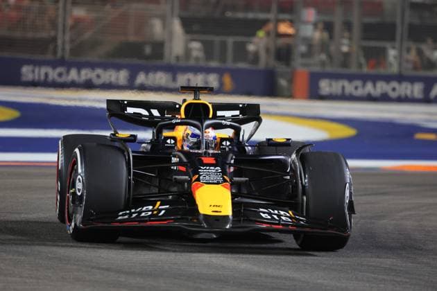 FORMULA 1 SINGAPORE AIRLINES SINGAPORE GRAND PRIX 2024 20.09.2024, Marina Bay Street Circuit, Singapore, FORMULA 1 SINGAPORE AIRLINES SINGAPORE GRAND PRIX 2024,im Bild Max Verstappen (NLD), Oracle Red Bull Racing