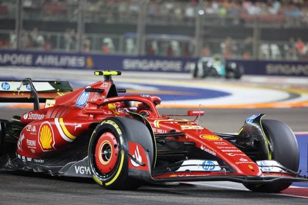 FORMULA 1 SINGAPORE AIRLINES SINGAPORE GRAND PRIX 2024 20.09.2024, Marina Bay Street Circuit, Singapore, FORMULA 1 SINGAPORE AIRLINES SINGAPORE GRAND PRIX 2024,im Bild Carlos Sainz Jr. (ESP), Scuderia Ferrari HP