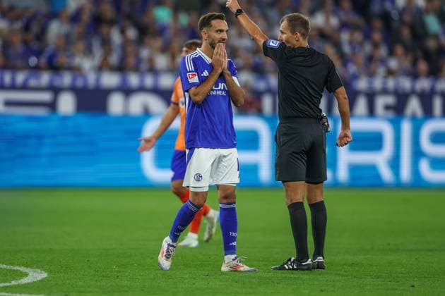 20.09.2024, Fussball, Saison 2024 2025, 2. Bundesliga, 5. Spieltag, FC Schalke 04 - SV Darmstadt 98, Kenan Karaman (FC Schalke 04) Gelsenkirchen Veltins Arena NRW Deutschland xRHR-FOTO TRx
