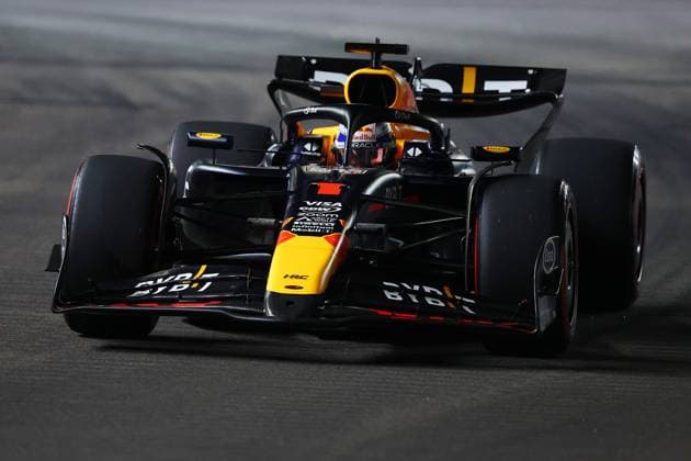 F1 Grand Prix Of Singapore - Practice Max Verstappen of the Netherlands drives the Red Bull Racing-Honda RBPT RB20 during practice ahead of the F1 Grand Prix of Singapore at Marina Bay Street Circuit in Singapore, Singapore, on September 20, 2024. Singapore Singapore  Copyright: xMorganxHancockx originalFilename:hancock-f1grandp240920_np2Za.jpg