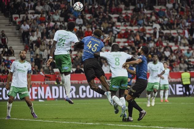 OGC Nice vs AS Saint Etienne, Ligue 1 Mcdonalds in Allianz Riviera Stadium, NICE, France, on September 20, 2024. FOOTBALL : OGC Nice vs AS Saint Etienne - Ligue 1 - 09 20 24 FredDides Panoramic 