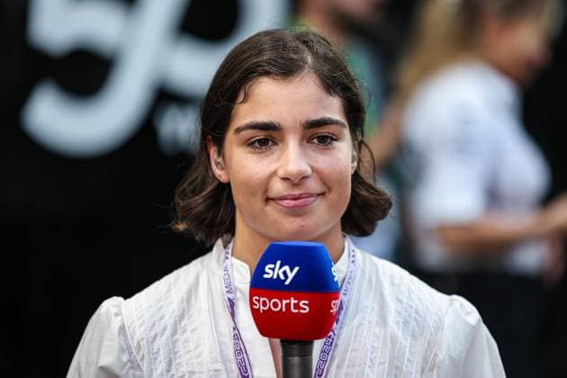 Jamie Chadwick, portrait during the Formula 1 Singapore Grand Prix 2024, 18th round of the 2024 Formula One World Championship, WM, Weltmeisterschaft from September 20 to 22, 2024 on the Marina Bay Circuit, in Singapore, Singapore - F1 - SINGAPORE GRAND PRIX 2024 DPPI Panoramic  240921_R18_SINGAPORE_DP_XB3_0530