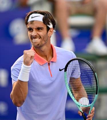 CHENGDU, CHINA - SEPTEMBER 21: Lorenzo Musetti of Italy reacts in the Men s Singles Round of 16 match against Christopher O Connell of Australia on day 4 of 2024 Chengdu Open at Sichuan International Tennis Center on September 21, 2024 in Chengdu, Sichuan Province of China.  Copyright: xVCGx 111519294566