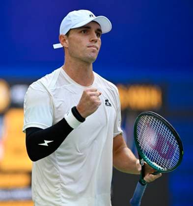 CHENGDU, CHINA - SEPTEMBER 21: Christopher O Connell of Australia reacts in the Men s Singles Round of 16 match against Lorenzo Musetti of Italy on day 4 of 2024 Chengdu Open at Sichuan International Tennis Center on September 21, 2024 in Chengdu, Sichuan Province of China.  Copyright: xVCGx 111519294561
