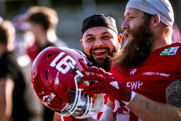 GFL German Football League; Potsdam Royals - Allgäu Comets; 21.09..2024 GFL German Football League; Potsdam Royals - Allgäu Comets Copyright: xBEAUTIFULxSPORTS NicolxMarschallx