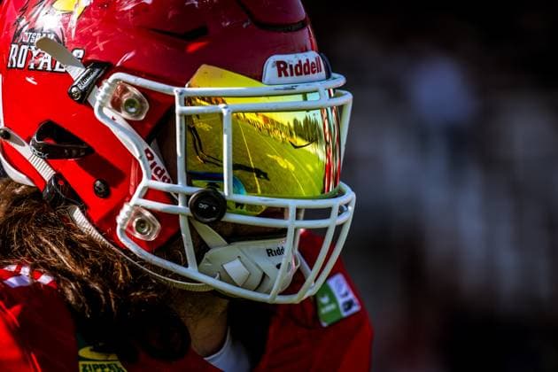 GFL German Football League; Potsdam Royals - Allgäu Comets; 21.09..2024 GFL German Football League; Potsdam Royals - Allgäu Comets Copyright: xBEAUTIFULxSPORTS NicolxMarschallx