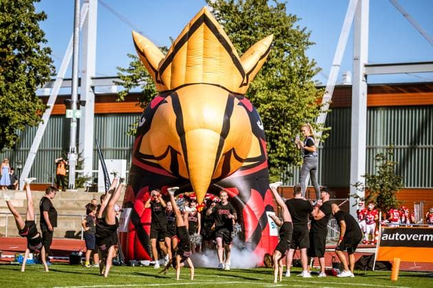 GFL German Football League; Potsdam Royals - Allgäu Comets; 21.09..2024 GFL German Football League; Potsdam Royals - Allgäu Comets Copyright: xBEAUTIFULxSPORTS NicolxMarschallx