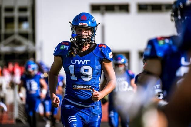 GFL German Football League; Potsdam Royals - Allgäu Comets; 21.09..2024 GFL German Football League; Potsdam Royals - Allgäu Comets Copyright: xBEAUTIFULxSPORTS NicolxMarschallx