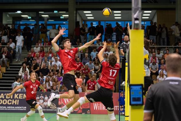 Maik Traumann (TV Rottenburg, 06) GER, TV Rottenburg vs TSV Grafing, Volleyball, Herren, 2. Bundesliga, Saison 24 25, 21.09.2024, GER, TV Rottenburg vs TSV Grafing, Volleyball, Herren, 2. Bundesliga, Saison 24 25, 21.09.2024 Rottenburg Copyright: xEibner-Pressefoto WolfgangxFrankx EP_WFK
