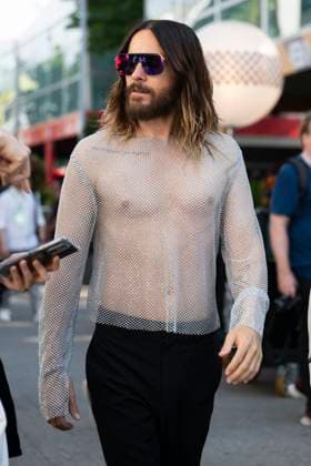 September 22, 2024, Singapore, Singapore: JARED LETO walking the paddock during Race day for the 2024 Formula 1 Singapore Grand Prix. Singapore Singapore - ZUMAb177 20240922_aap_b177_002 Copyright: xTaidghxBarronx