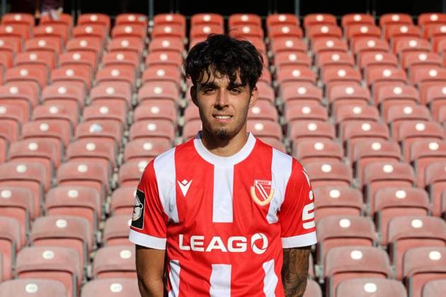Lucas Copado; FC Energie Cottbus; 3. Liga, Porträttermin 2024 2025 FC Energie Cottbus, 3. Liga, Porträttermin 2024 2025