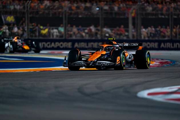 September 22, 2024, Singapore, Singapore: British driver LANDO NORRIS (McLaren F1 Team) drives during the 2024 FIA Formula 1 Singapore Grand Prix at Marina Bay Street Circuit in Singapore. Singapore Singapore - ZUMAg147 20240922_fap_g147_051 Copyright: xJamesxGasperottix