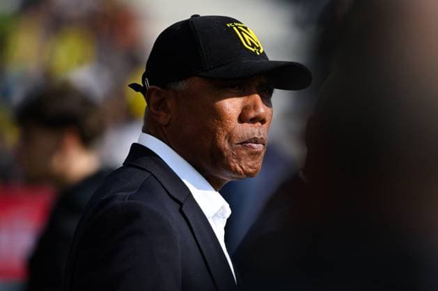 Antoine Kombouare ( coach Nantes ) headshot during the Ligue 1 match between Angers SCO and FC Nantes at Stade Raymond Kopa on September 22, 2024 in Angers, France. ( Photo by federico pestellini panoramic ) - FOOTBALL : Angers vs Nantes - Ligue 1 - 22 09 2024 FedericoPestellini Panoramic 