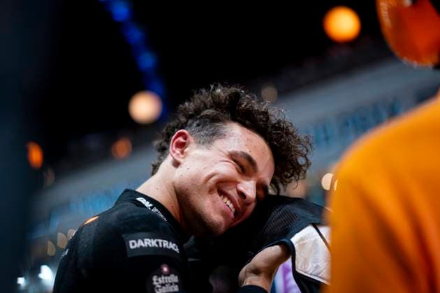 September 22, 2024, Singapore, Singapore: British driver LANDO NORRIS (McLaren F1 Team) on the starting grid before the 2024 FIA Formula 1 Singapore Grand Prix at Marina Bay Street Circuit in Singapore. Singapore Singapore - ZUMAg147 20240922_fap_g147_077 Copyright: xJamesxGasperottix