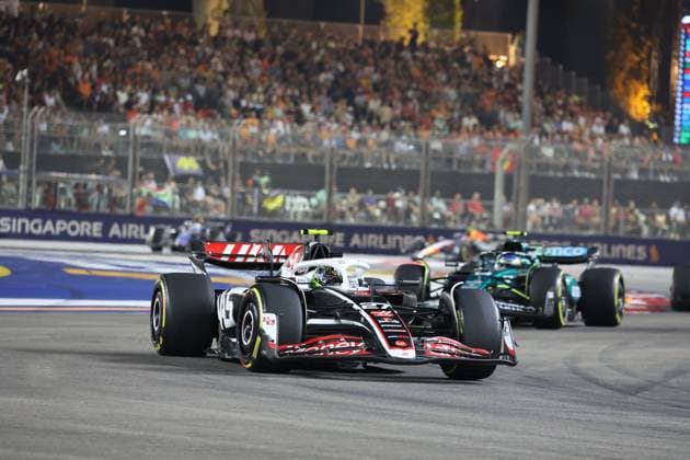 22.09.2024, Marina Bay Street Circuit, Singapore, FORMULA 1 SINGAPORE AIRLINES SINGAPORE GRAND PRIX 2024,im Bild Nico Hülkenberg (DEU), MoneyGram Haas F1 Team Defodi-506_20240922_hbr_0075