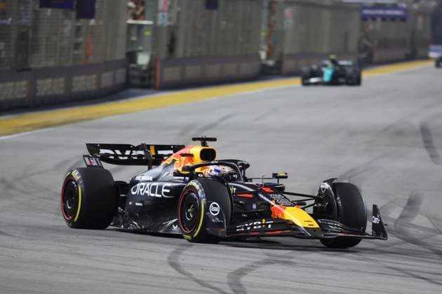 FORMULA 1 SINGAPORE AIRLINES SINGAPORE GRAND PRIX 2024 22.09.2024, Marina Bay Street Circuit, Singapore, FORMULA 1 SINGAPORE AIRLINES SINGAPORE GRAND PRIX 2024,im Bild Max Verstappen (NLD), Oracle Red Bull Racing