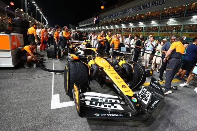 FORMULA 1 SINGAPORE AIRLINES SINGAPORE GRAND PRIX 2024 22.09.2024, Marina Bay Street Circuit, Singapore, FORMULA 1 SINGAPORE AIRLINES SINGAPORE GRAND PRIX 2024,im Bild Lando Norris (GBR), McLaren F1 Team