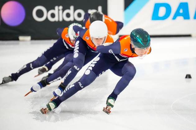 Sport Themen der Woche KW39 Sport Bilder des Tages 2024-9-23 TeamNL Shorttrack Presentation HEERENVEEN, NETHERLANDS - SEPTEMBER 23: Xandra Velzeboer during the TeamNL Shorttrack Presentation at Thialf on September 23, 2024 in Heerenveen, Netherlands. Heerenveen Thialf Netherlands Content not available for redistribution in The Netherlands directly or indirectly through any third parties. Copyright: xDouwexBijlsmax