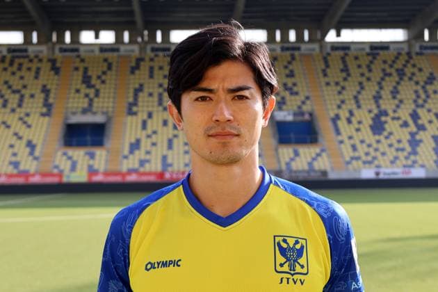 Shogo Taniguchi plays as centre-back for Belgian Pro League club STVV Sint-Truiden. He s also an experienced player of the national team, Nationalteam of Japan. Taniguchi played for Kawasaki Frontale and joined Al Rayyan in Qatar in December 2022. In July 2024 Oguchi Taniguchi signed for Sint-Truiden. Sint-Truiden Limburg Belgium Copyright: xDimitrixCharlesx