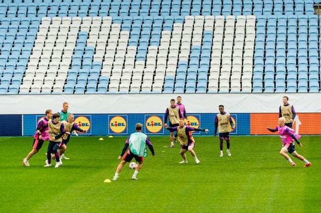240925 The players during a training session with Malmö FF on September 25, 2024 in Malmö. Photo: Christian Örnberg BILDBYRAN COP 166 CO0469 fotboll football soccer fotball uefa europa league träning practice training malmö ff bbeng Copyright: CHRISTIANxÖRNBERG BB240925CO003
