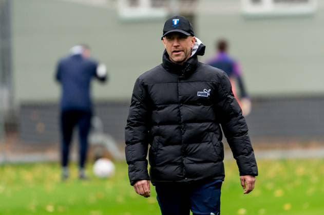 240925 Head coach Henrik Rydström of Malmö FF during a training session with Malmö FF on September 25, 2024 in Malmö. Photo: Christian Örnberg BILDBYRAN COP 166 CO0469 fotboll football soccer fotball uefa europa league träning practice training malmö ff bbeng Copyright: CHRISTIANxÖRNBERG BB240925CO014