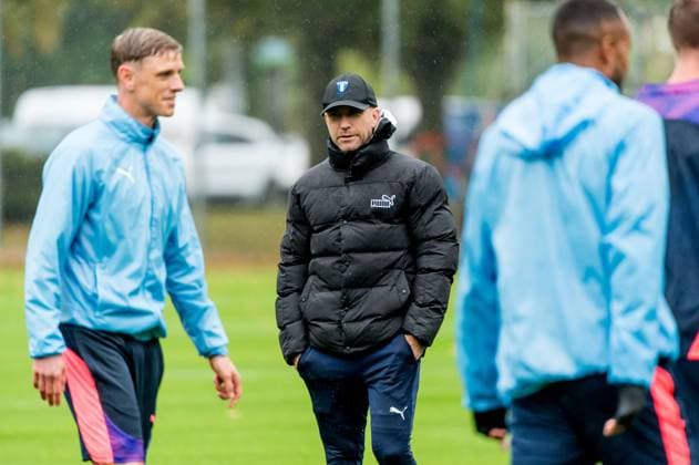 240925 Head coach Henrik Rydström of Malmö FF during a training session with Malmö FF on September 25, 2024 in Malmö. Photo: Christian Örnberg BILDBYRAN COP 166 CO0469 fotboll football soccer fotball uefa europa league träning practice training malmö ff bbeng Copyright: CHRISTIANxÖRNBERG BB240925CO015