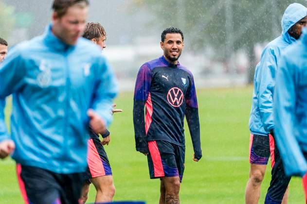 240925 Sergio Pena during a training session with Malmö FF on September 25, 2024 in Malmö. Photo: Christian Örnberg BILDBYRAN COP 166 CO0469 fotboll football soccer fotball uefa europa league träning practice training malmö ff bbeng Copyright: CHRISTIANxÖRNBERG BB240925CO036
