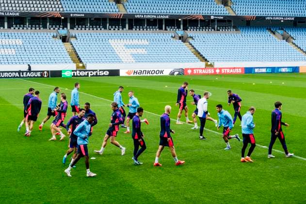 240925 The players during a training session with Malmö FF on September 25, 2024 in Malmö. Photo: Christian Örnberg BILDBYRAN COP 166 CO0469 fotboll football soccer fotball uefa europa league träning practice training malmö ff bbeng Copyright: CHRISTIANxÖRNBERG BB240925CO073