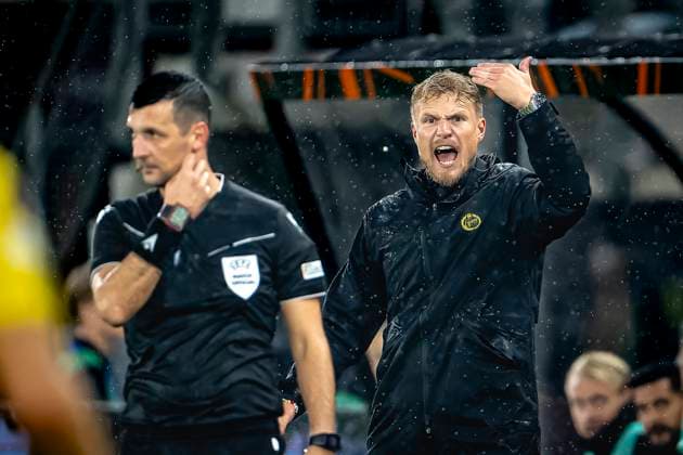 IF Elfsborg trainer Oscar Hiljemark, during the match AZ - Elfsborg at the AZ Stadium for the UEFA Europa League - League phase - Matchday 1 season 2024-2025 in ALKMAAR, Netherlands on 25 september 2024, (photo by Marcel van Dorst EYE4images DeFodi Images) Defodi-746_190480
