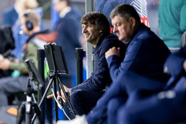 Hamburg, 25. September 2024 - Fußball, UEFA Europa League 2024 25, Dynamo Kiew - Lazio Rom: Oleksandr Shovkovskyi (Dynamo Kiew, Trainer)