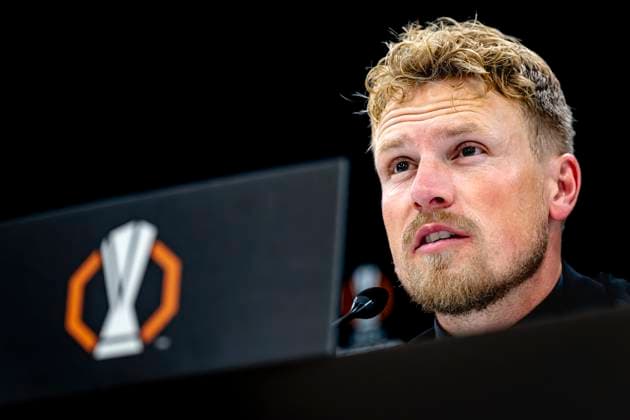 IF Elfsborg trainer Oscar Hiljemark, during the match AZ - Elfsborg at the AZ Stadium for the UEFA Europa League - League phase - Matchday 1 season 2024-2025 in ALKMAAR, Netherlands on 25 september 2024, (photo by Marcel van Dorst EYE4images DeFodi Images) Defodi-746_190572