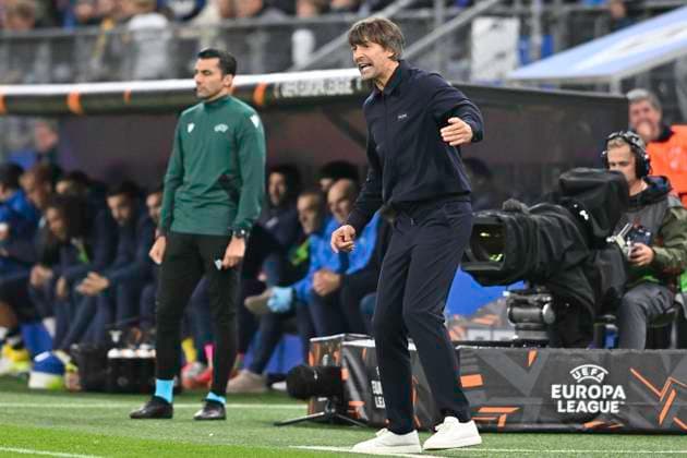 UEFA Europa League, Dynamo Kiew vs S.S.Lazio Rom 25.09.2024, Volksparkstadion, Hamburg, UEFA Europa League, Dynamo Kiew vs S.S.Lazio Rom im Bild Trainer Oleksandr Shovkovskyi (Kiew)