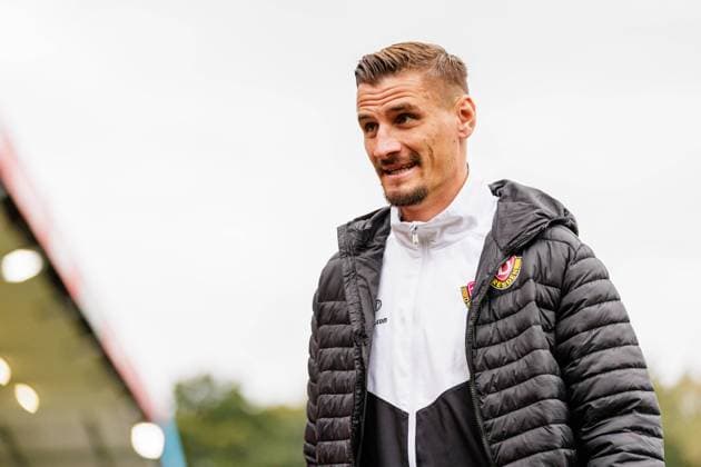 Stefan Kutschke (SG Dynamo Dresden, 30) GER, SC Verl vs. SG Dynamo Dresden, Fussball, 3. Liga, 7. Spieltag, Spielzeit 2024 2025, 25.09.2024 DFL Regulations prohibit any use of photographers as image sequences and or quasi-video. GER, SC Verl vs. SG Dynamo Dresden, Fussball, 3. Liga, 7. Spieltag, Spielzeit 2024 2025, 25.09.2024 Verl Copyright: xEibner-Pressefotox xJanxRollingerx EP_JSK