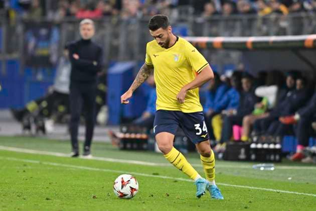 UEFA Europa League, Dynamo Kiew vs S.S.Lazio Rom 25.09.2024, Volksparkstadion, Hamburg, UEFA Europa League, Dynamo Kiew vs S.S.Lazio Rom im Bild Einzelaktion Querformat Mario Gila (Lazio 34)