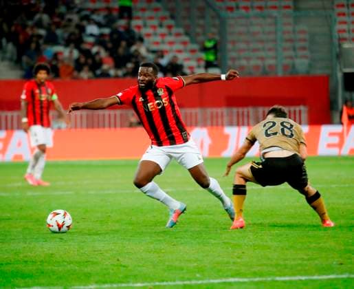 football europa ligue nice real sociedad PHOTOPQR NICE MATIN Frantz Bouton ; Nice ; 25 09 2024 ; football europa ligue ogcnice real sociedad Nice France  Copyright: xPHOTOPQR NICExMATIN MAXPPPxFrantzxBoutonx 20240925NIM1415 20240925NIM1415