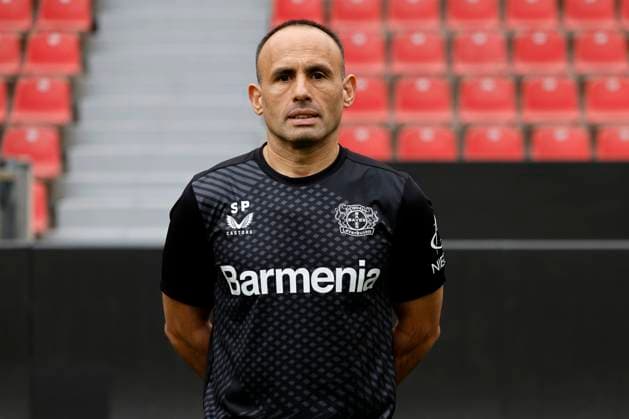 Leverkusen, Deutschland, Germany 1. Fussball Bundesliga, Porträttermin am 25. 09. 2024 in der Bay-Arena in Leverkusen Co-Trainer Sebastian PARRILLA ; Bayer 04 Leverkusen ; 1.BL, Porträtermin 2024 2025, Photo: Norbert Schmidt, Duesseldorf