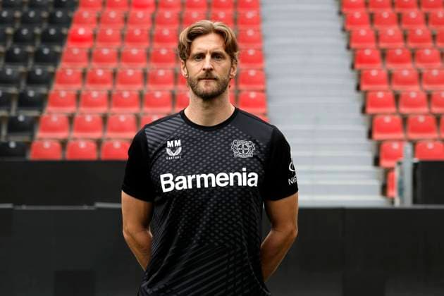 Leverkusen, Deutschland, Germany 1. Fussball Bundesliga, Porträttermin am 25. 09. 2024 in der Bay-Arena in Leverkusen Athletiktrainer Markus MÜLLER ; Bayer 04 Leverkusen ; 1.BL, Porträtermin 2024 2025, Photo: Norbert Schmidt, Duesseldorf
