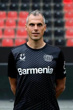 Leverkusen, Deutschland, Germany 1. Fussball Bundesliga, Porträttermin am 25. 09. 2024 in der Bay-Arena in Leverkusen, Torwarttrainer David THIEL ; Bayer 04 Leverkusen ; 1.BL, Porträtermin 2024 2025, Photo: Norbert Schmidt, Duesseldorf
