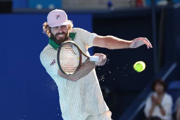 Reilly Opelka (USA), Kinoshita Group Japan Open Tennis Championships, Tokyo, Japan Copyright: xJuergenxHasenkopfx