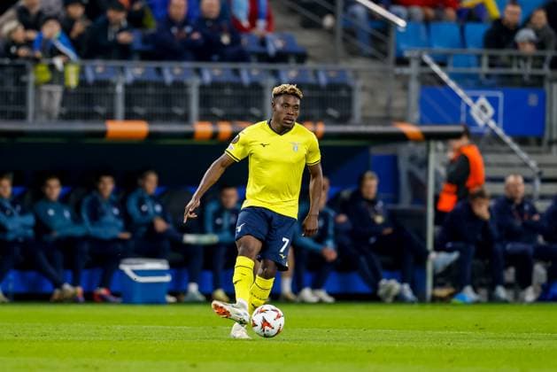Hamburg, 25. September 2024 - Fußball, UEFA Europa League 2024 25, Dynamo Kiew - Lazio Rom: Fisayo Dele-Bashiru (Lazio Rom, 7)
