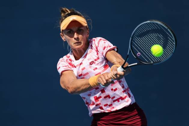 BEIJING, CHINA - SEPTEMBER 25: Lesia Tsurenko of Ukraine competes in the Women s Singles Round of 128 match against Viktoriya Tomova of Bulgaria on day three of 2024 China Open at National Tennis Center on September 25, 2024 in Beijing, China.  Copyright: xVCGx 111520140465